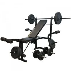 Duke Fitness Weight Bench Set | Halterbank + Gewichten - Fitshop