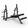 Taurus Elite Decline-bank Met Rek - Fitshop -Fitnessapparatuur taurus elite decline bench rack combo 01 600