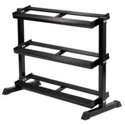 Taurus Halterrek/dumbbellrek 3-laags Staal - Fitshop